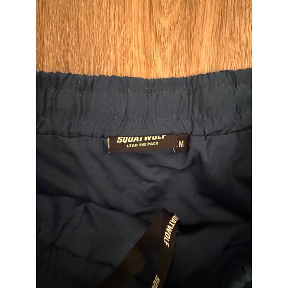 Squat Wolf Blue Shorts with Compression Size Medium - Picture 2 of 3